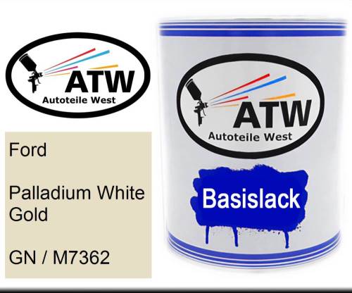 Ford, Palladium White Gold, GN / M7362: 1L Lackdose, von ATW Autoteile West.